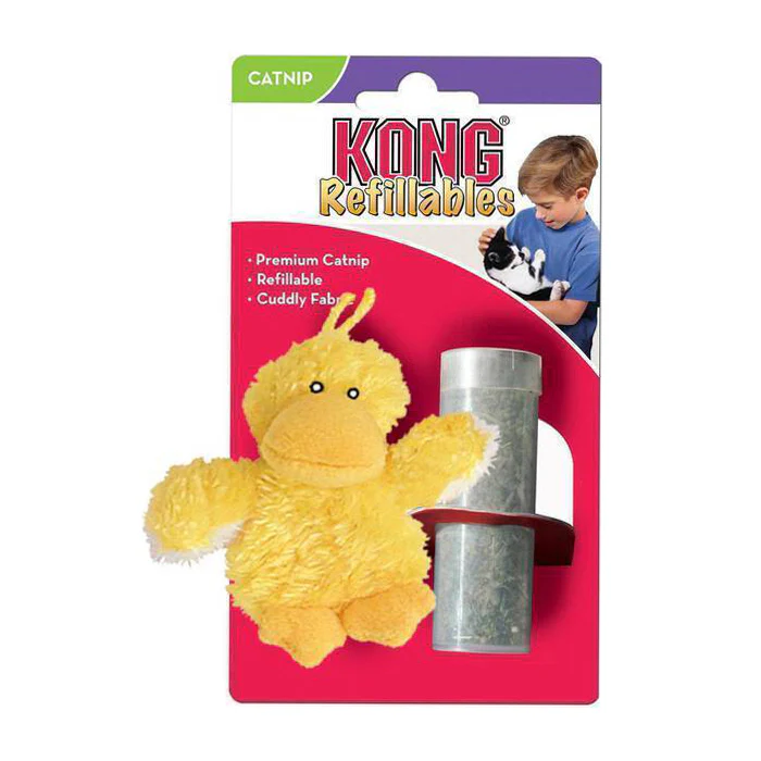 Kong Refillables Catnip Toy NY4 Duckies