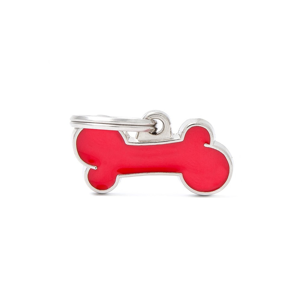 My Family Classic ID Tag - Small Red Bone