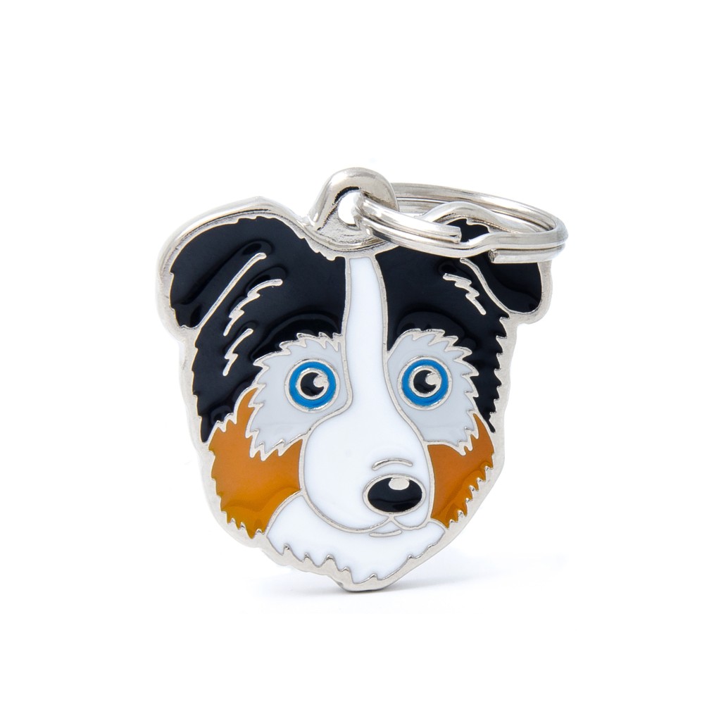 My Family Friends ID Tag - Austrailian Shepherd