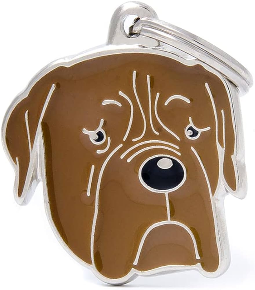 My Family Friends ID Tag - Dogue De Bordeaux