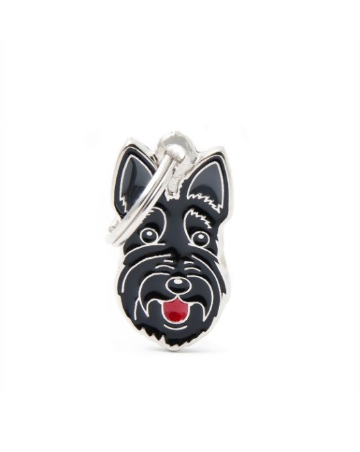 My Family Friends ID Tag - Scottish Terrier