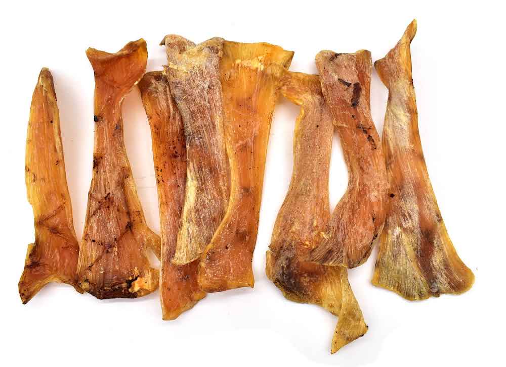 Natural Protein Ostrich Flat Sinews 10pk 100g