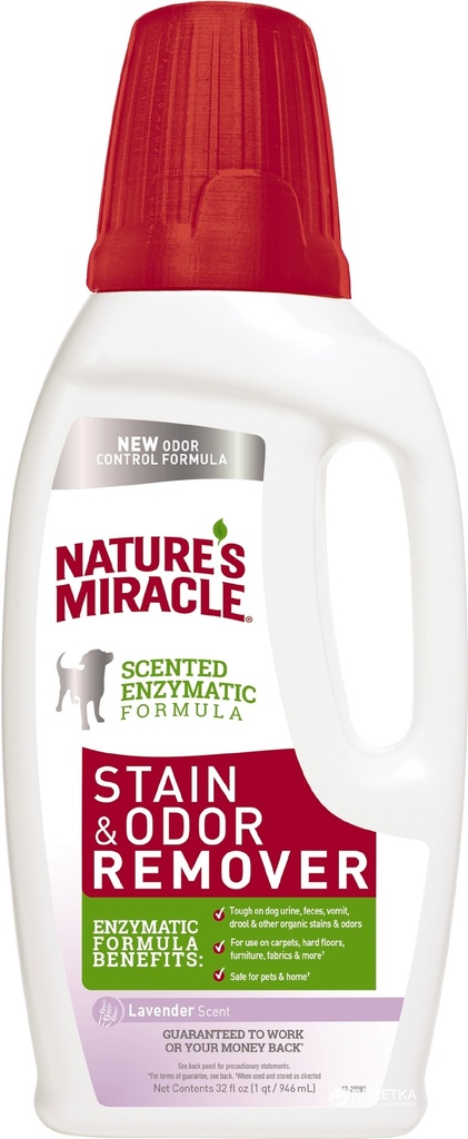 Nature's Miracle Scented Enzymatic Stain & Odor Remover For Dog 946Ml