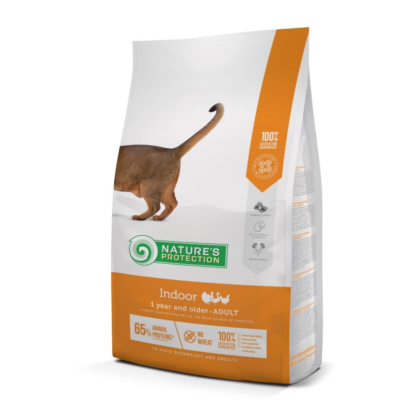 Nature's Protection Cat Dry Food – Indoor Poultry – 2kg 