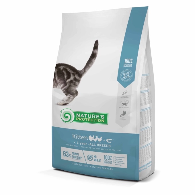 Nature's Protection Kitten Dry Food – Poultry & Krill – 2kg 