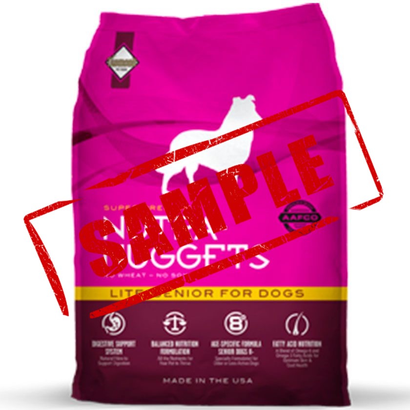 Sample: Nutra Nuggets Lite/Senior for Dogs
