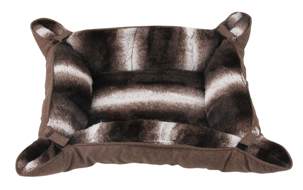 Pawise Cat Pet Deluxe Bed  Curly petrol