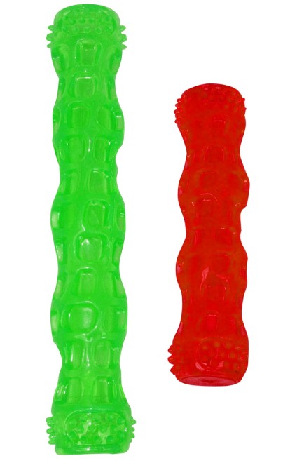 Pawise Christmas Squeaky Stick with LED - Medium