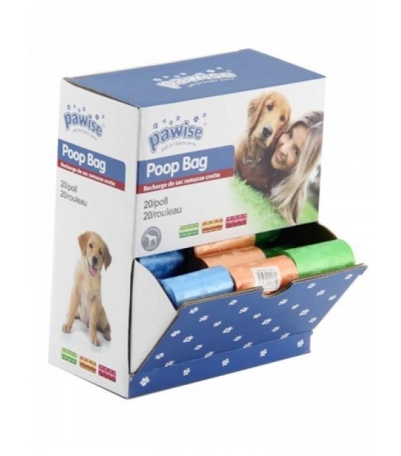 Pawise Poop Bag (Single Roll)