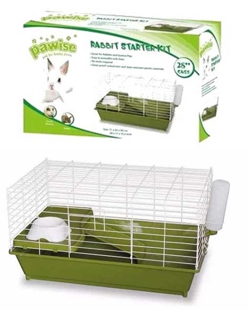 Pawise RABBIT STARTER KIT 40x17x20 in/ 101x43x51cm