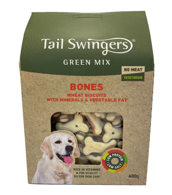 Pet Interest Bones Wheat Biscuit with Minerals & Vegetables 400g
