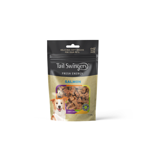 [5206819136458] Pet Interest Tail Swingers Fresh Energy Salmon 125g
