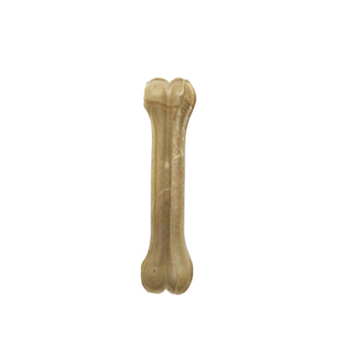 [5206819125391] Pet Interest OTG Rawhide Pressed Bone - Natural, 20 cm x 120–130g (1 pc) 