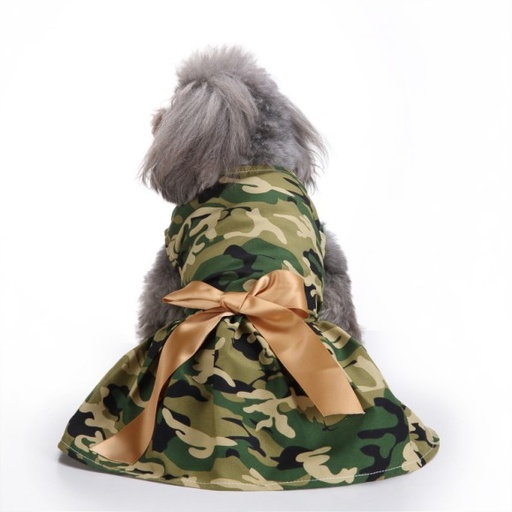 [6083174351103] Pets.Love.Earth Camouflage Cocktail Dress (Medium)