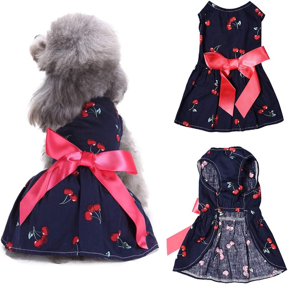 Pets.Love.Earth Cherry Cocktail Dress