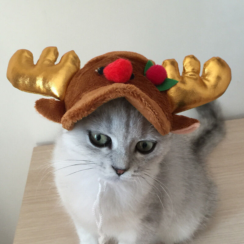 Pets.Love.Earth Christmas Elk Baseball Cap Coffe