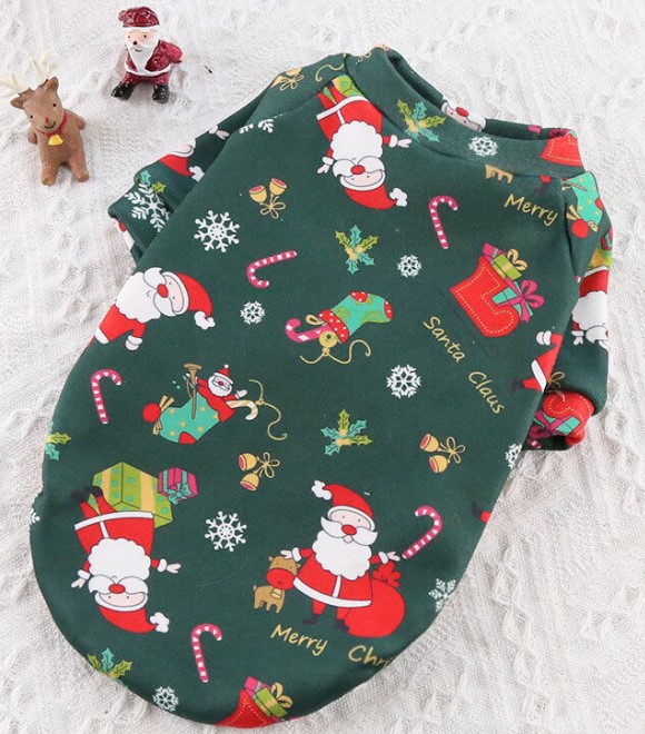 Pets.Love.Earth Christmas Jumper Green