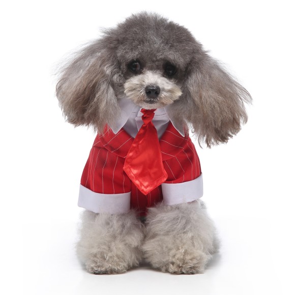 Pets.Love.Earth Coat Red Tuxedo