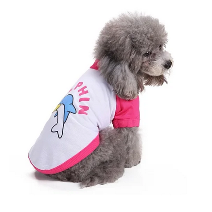 Pets.Love.Earth Dolphin Vest Rose