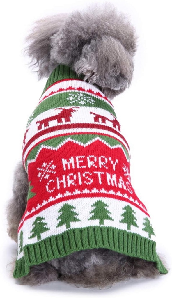 Pets.Love.Earth Elk Christmas Tree Sweater
