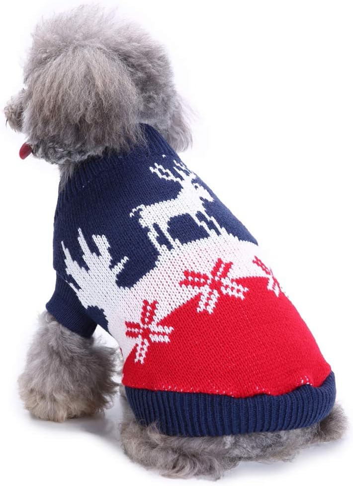 Pets.Love.Earth Elk Windmill Sweater