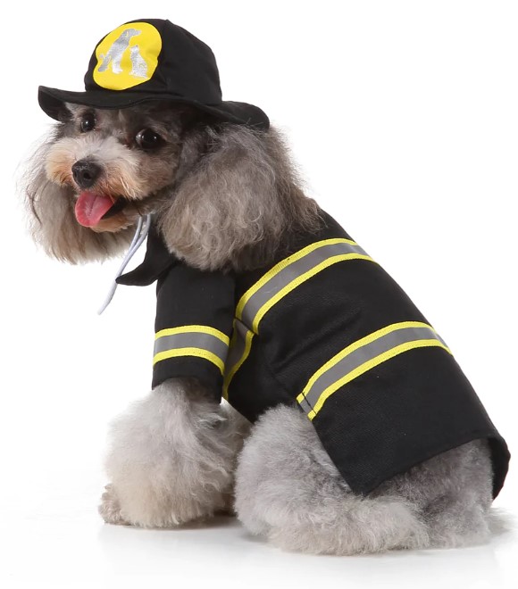 Pets.Love.Earth Firefighter Suit (With Hat)