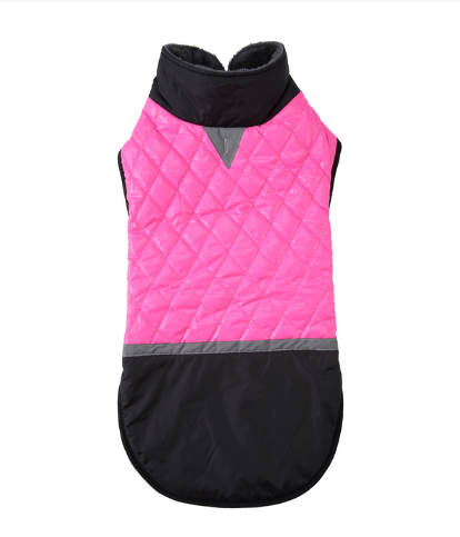 معطف عسكري عاكس بأربعة خطوط من بت لوف إيرث باللون الوردي