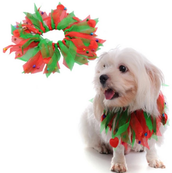 Pets.Love.Earth Halloween Ribbon Scarf for pets Colour