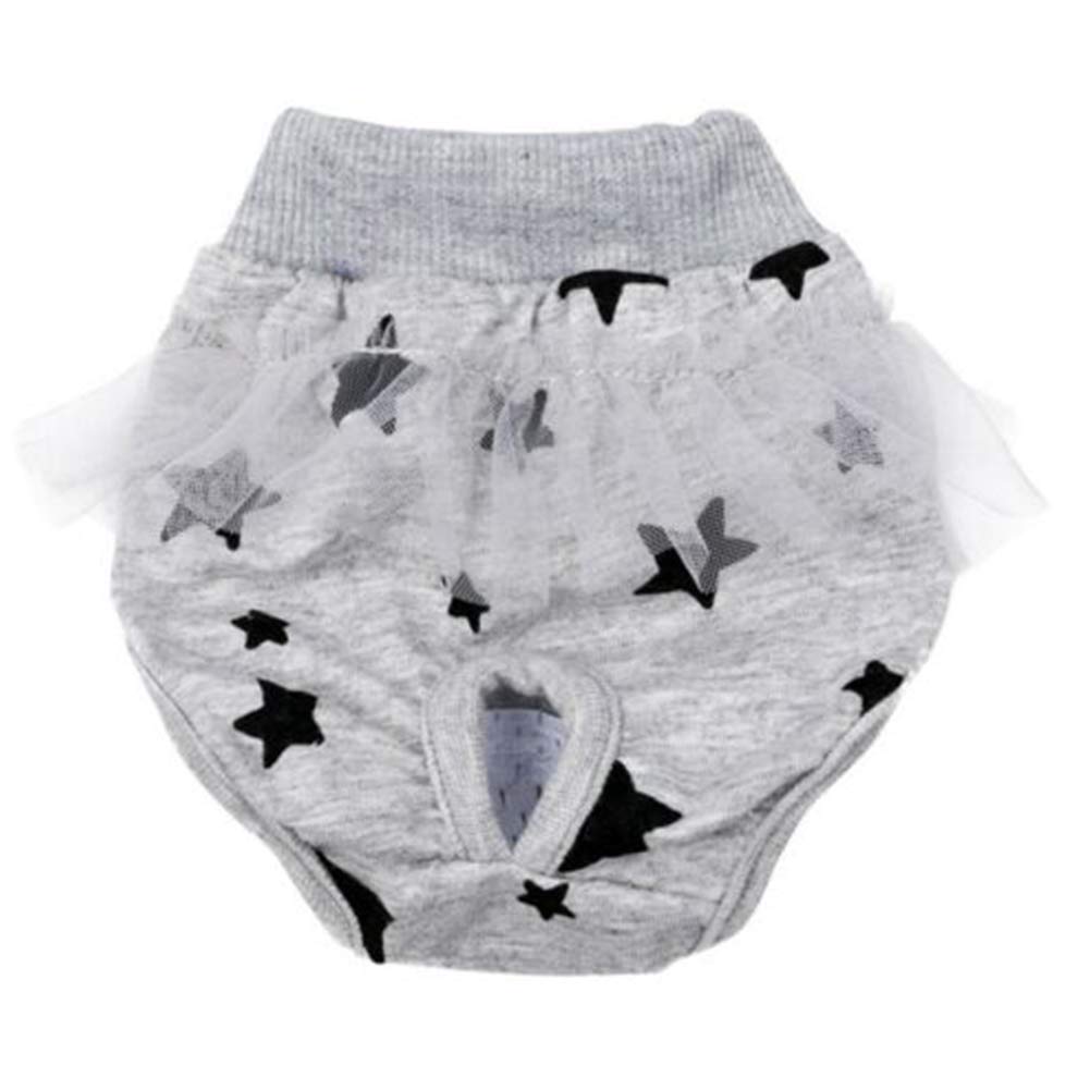 سروال فيزيولوجي رمادي بنقشة نجمة للحيوانات الأليفة من بت لوف إيرث