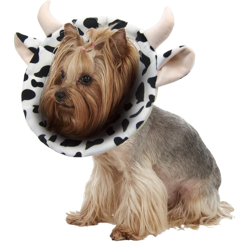 Pets.Love.Earth Soft E-Collar - Cow