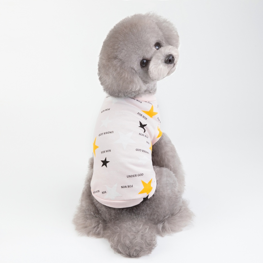 Pets.Love.Earth Star Half Sleeve Light Pink