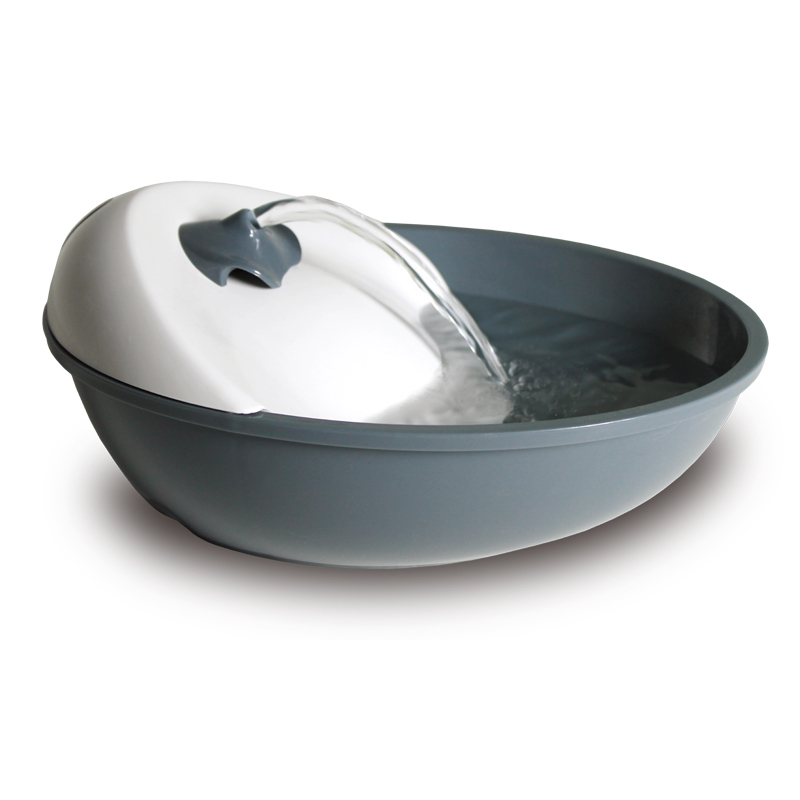 [898142002620] Pioneer Pet Drinking Fountain Serenity Plastic (1.77 Liter)