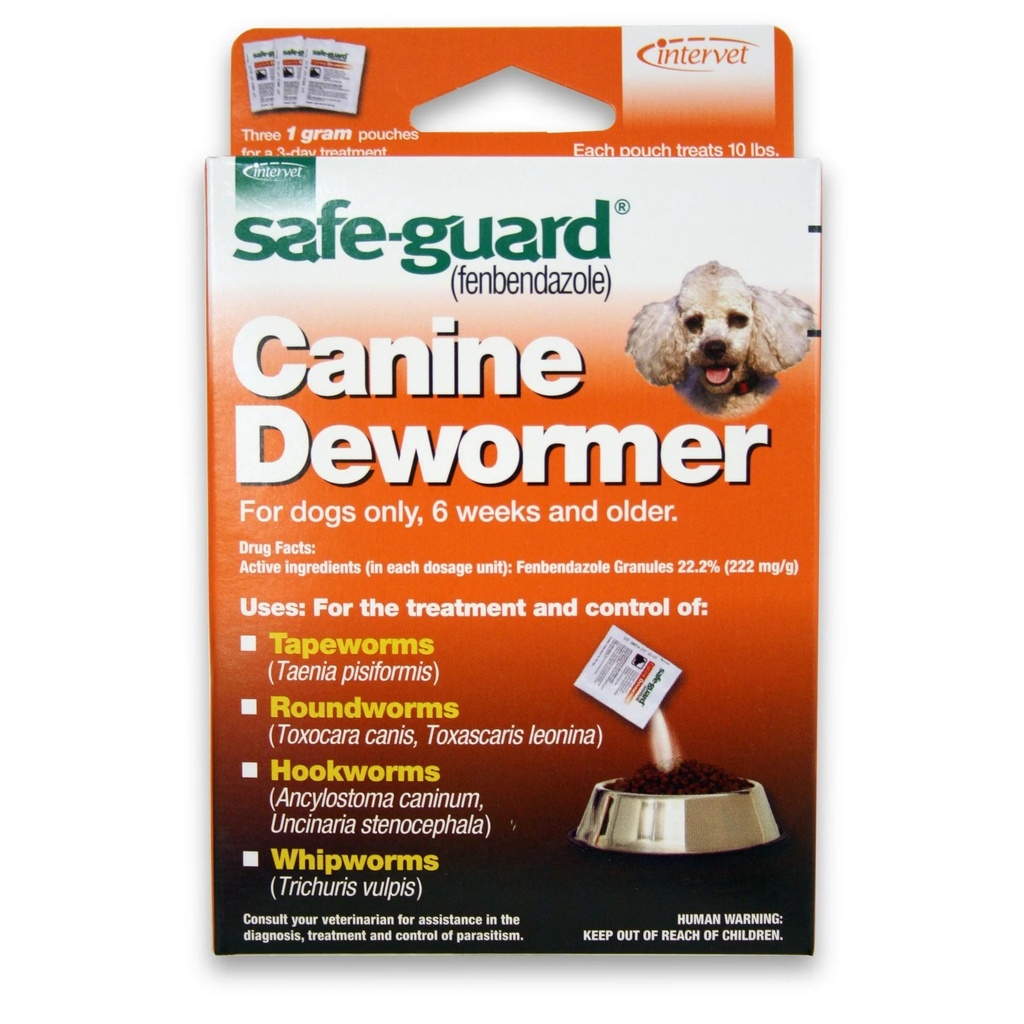 SafeGuard De-Wormer Dog