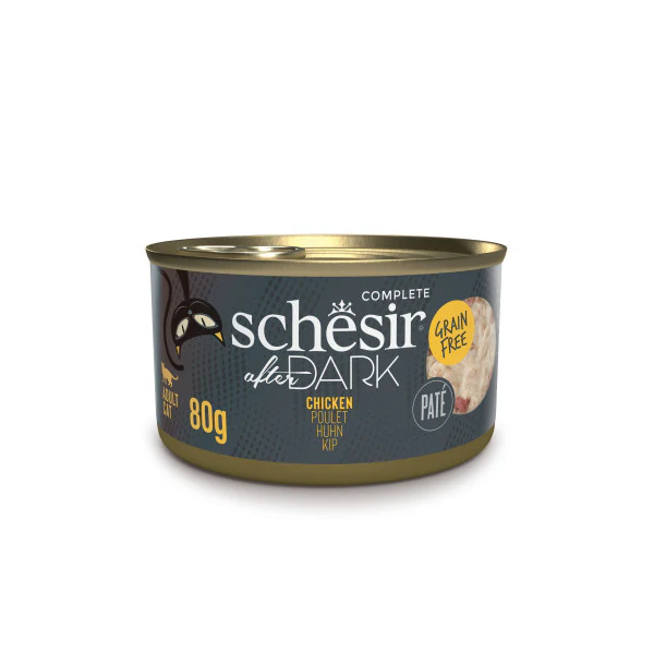 Schesir After Dark Can for Cat Chicken In Paté 80g