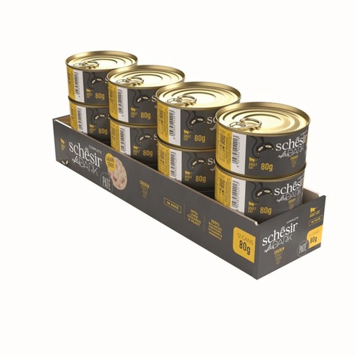 [8005852842039] Schesir After Dark Can for Cat Chicken In Paté 80g (12 Can)