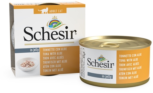 [8005852759092] Schesir Can for Cat Tuna With Aloe In Jelly 85g (14 Can)
