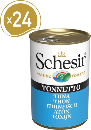 [8005852270092] Schesir Can for Cat Tuna in Jelly 140g (24 Can)