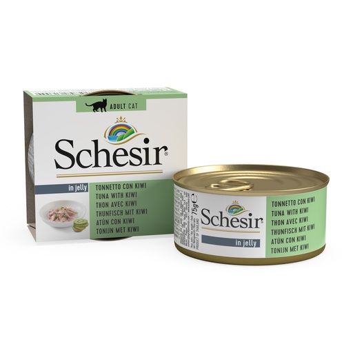 [8005852613554] Schesir Can for Cat Tuna with Kiwi 75g (1 Can)