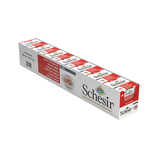 [8005852759047] Schesir Can for Cat Tuna with Shrimps In Jelly 85g (14 Can)