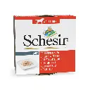 Schesir Can for Dog Chicken With Beef in Jelly 150g