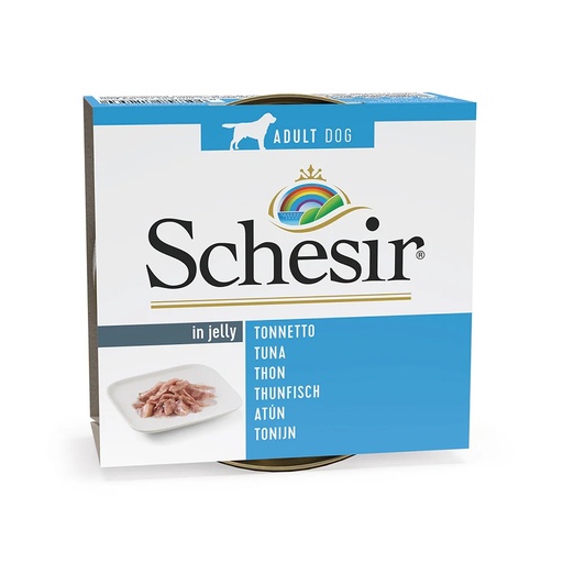 [8005852752536] Schesir Can for Dog Tuna in Jelly 150g (10 Can)