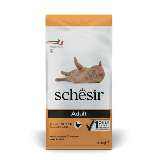 [8005852760814] Schesir Dry Line Single Animal Protein with Chicken Adult Formula (10 kg)