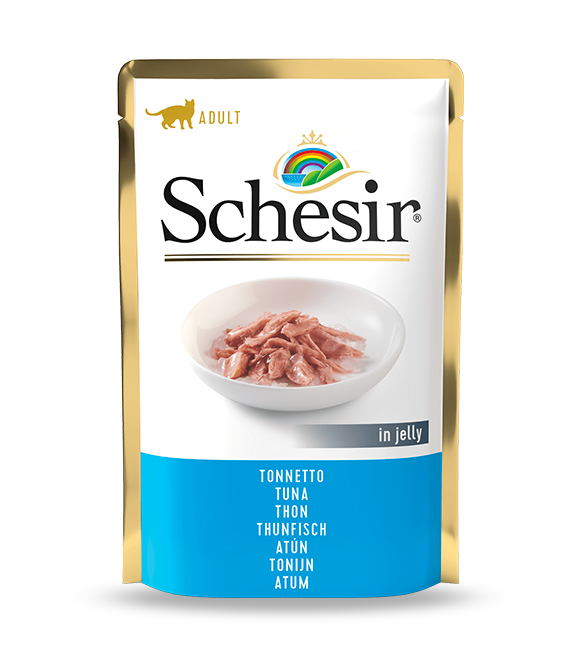 Schesir Pouch Tuna in Jelly For Adult Cat 85g
