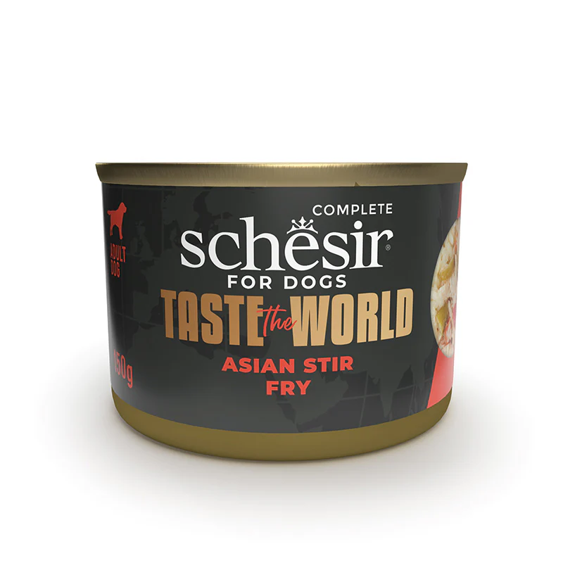 Schesir Taste The World Can For Dog Asia Stir Fry 150g