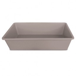 [8003507966604] Stefanplast Cat Litter Tray – Powder Pink  (Tray 1 (40x30x10)cm)