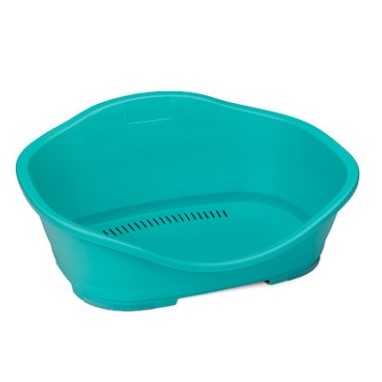 [8003507981447] Stefanplast Sleeper Bed Niagara Blue for Cats and Small Dogs (Sleeper 2 (68.5x49x27.5)cm)