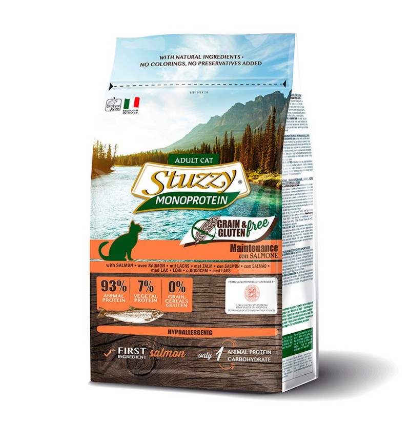 Stuzzy No Grain Maintenance Salmon For Adult Cat