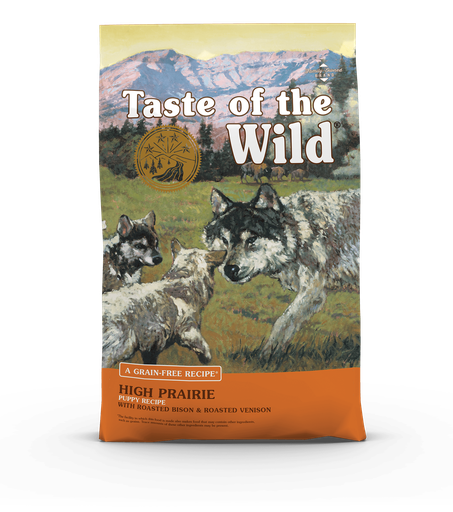 [074198612413] Taste of the Wild High Prairie Puppy Recipe Canine Dry Food (2 kg)