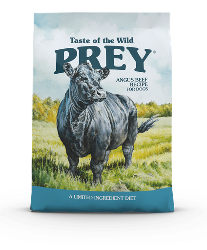[074198613663] Taste of the Wild Prey Angus Beef Recipe Canine Dry Food (11.34 kg)