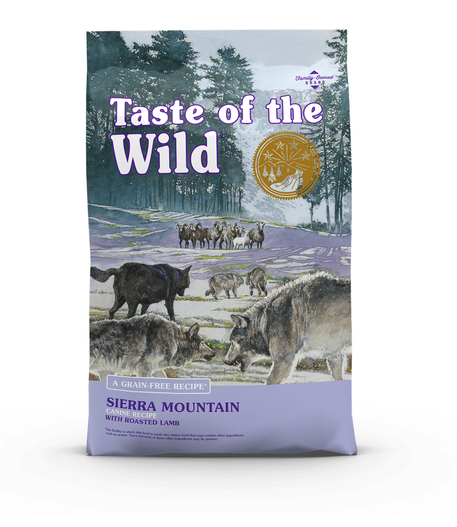 [074198612345] Taste of the Wild Sierra Mountain Canine Dry Food (2 kg)